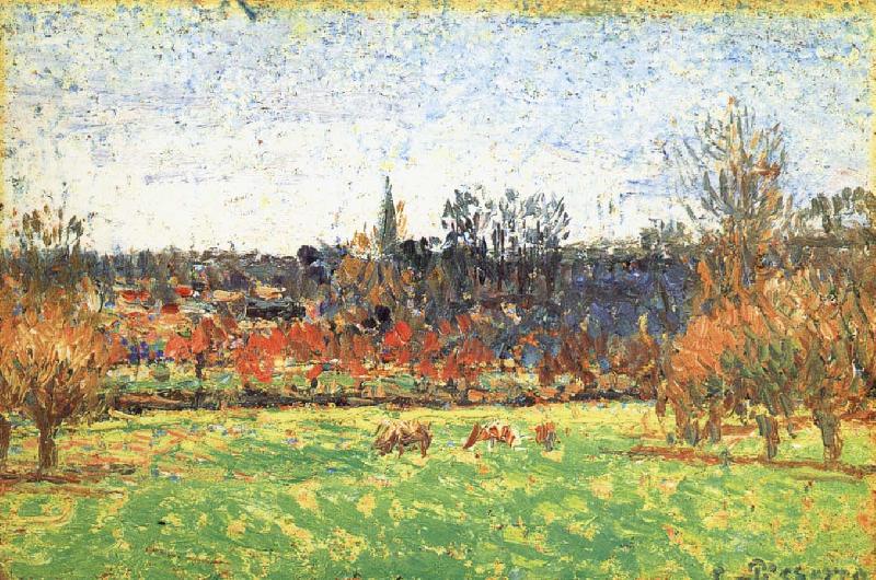 Camille Pissarro Egyptian Raney scenery